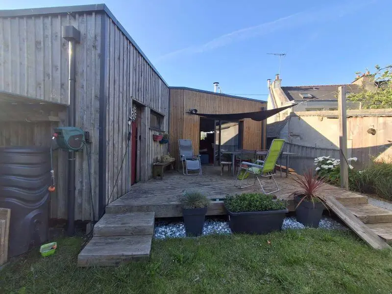 Terrasse en bois par Abribat
